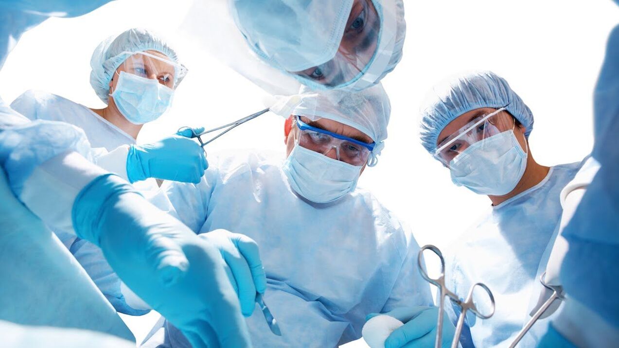 chirurgische behandeling van prostatitis